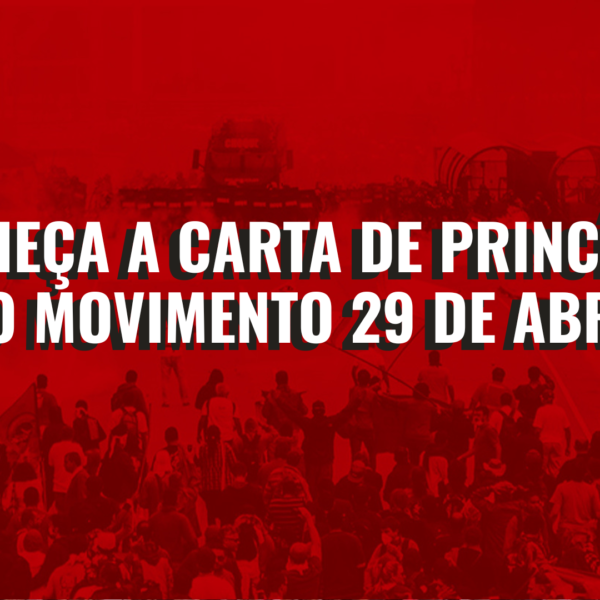 Carta de Princípios e Organização do Movimento 29 de Abril