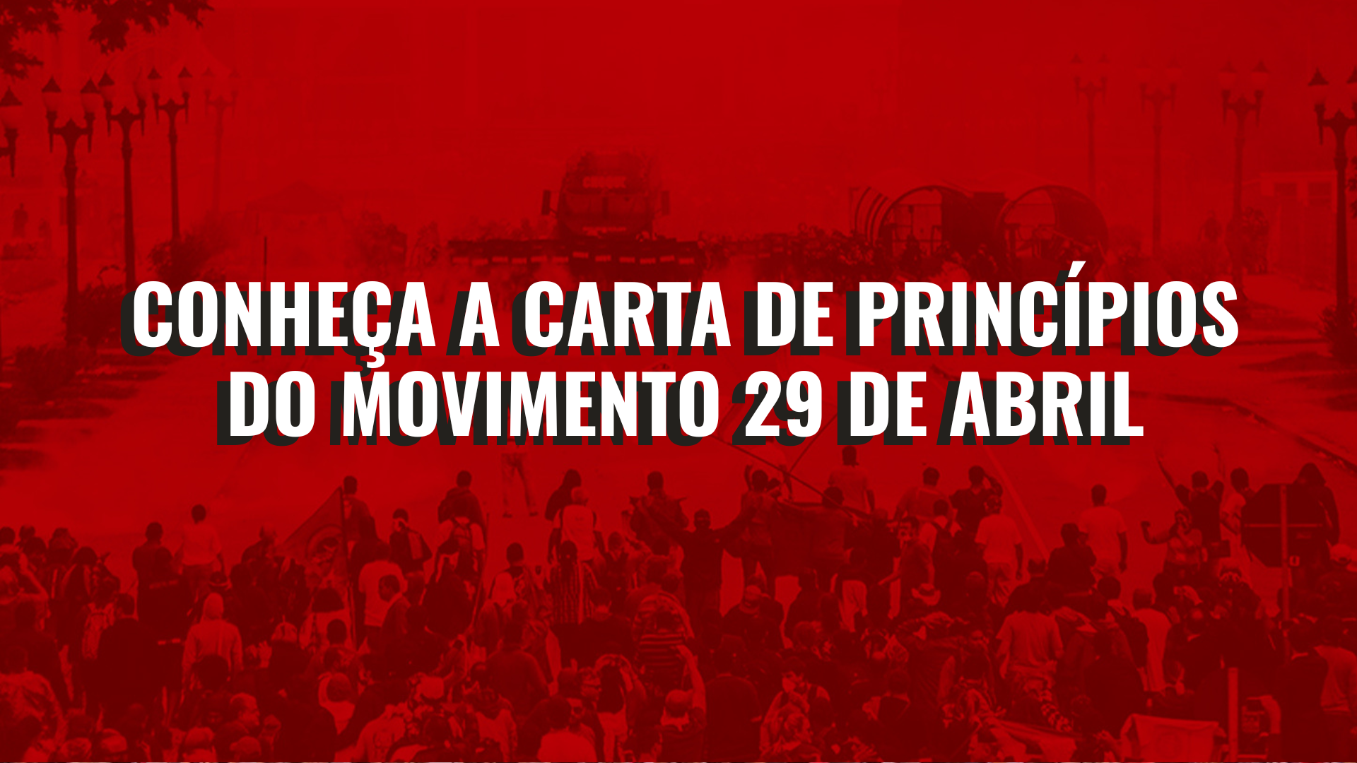 Carta de Princípios e Organização do Movimento 29 de Abril