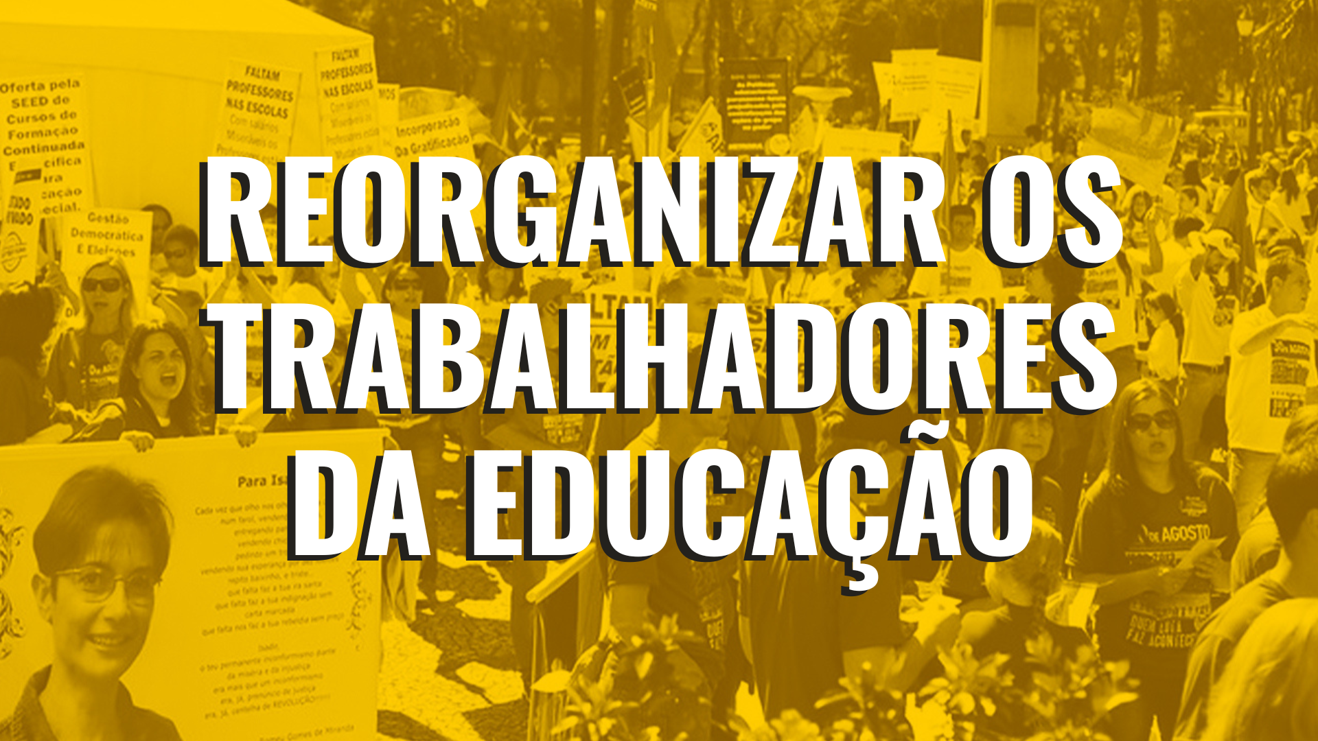 Outra educação é possível!